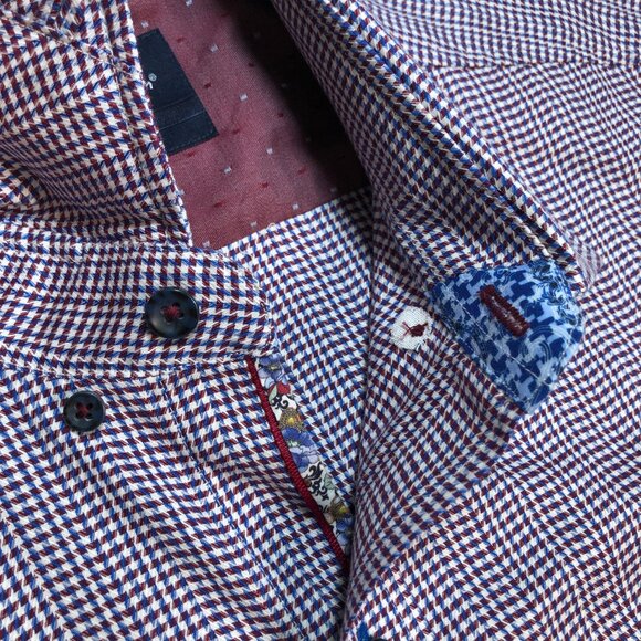 Blue and Purple Checkered Shirts by Robert Graham - Picture 9 of 14